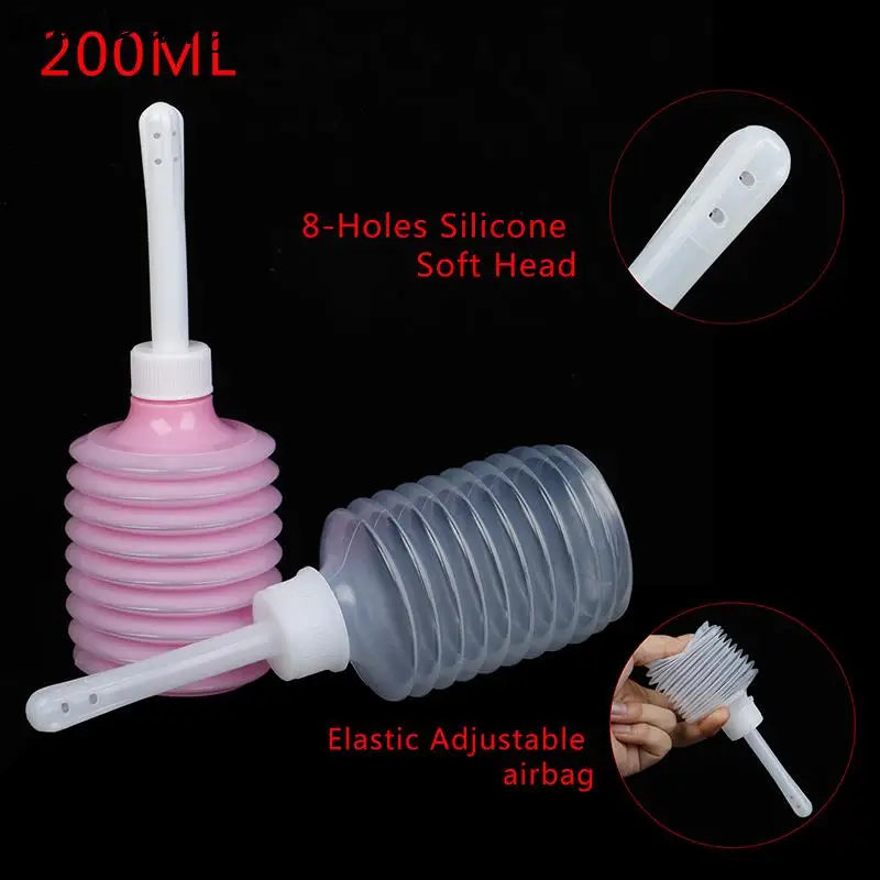 1PC Enema Rectal Syringe Vaginal Rinse Plug Anal Vaginal Shower Cleaner Sprayer Disposable Medical Anal Cleaner Adult Anal Toy